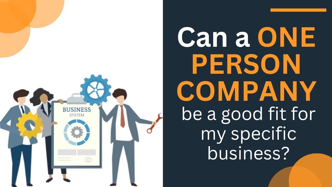 Can a One Person Company be a good fit for my specific business?
