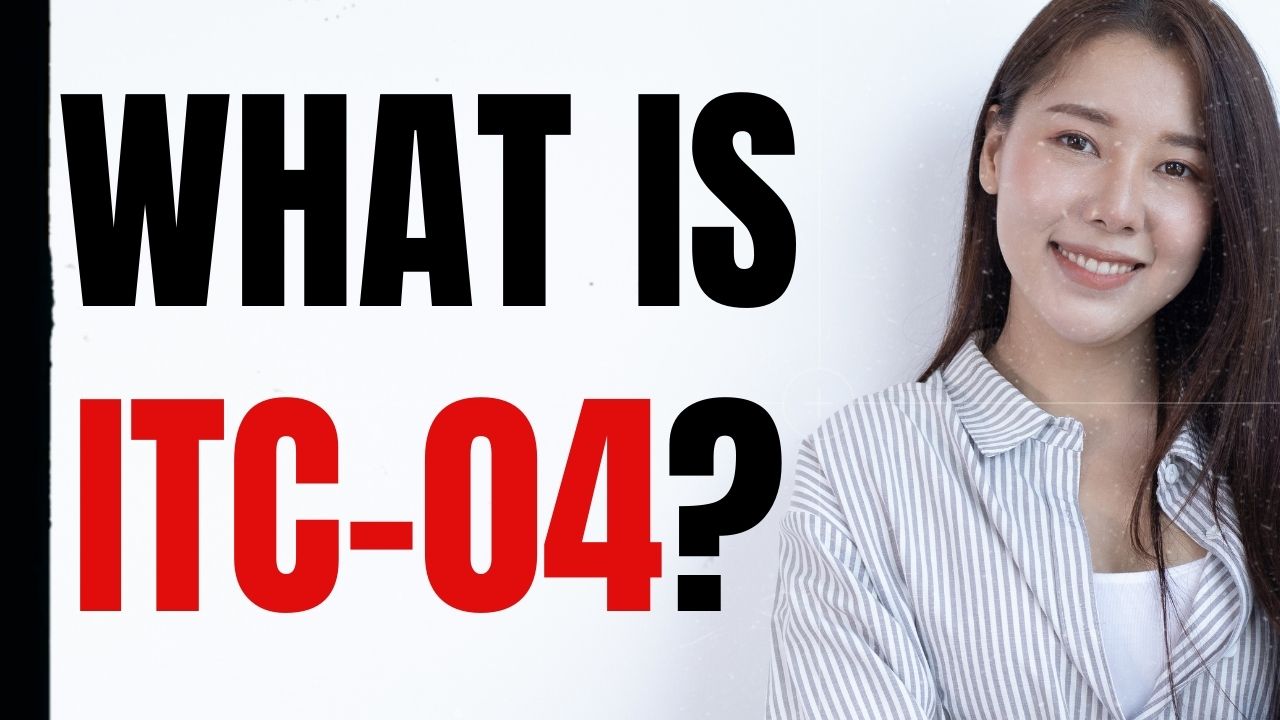 What is itc 04 gst form for transfer of inputs and capital goods