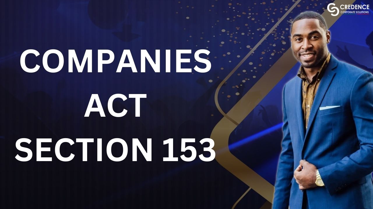 Companies Act Section 153