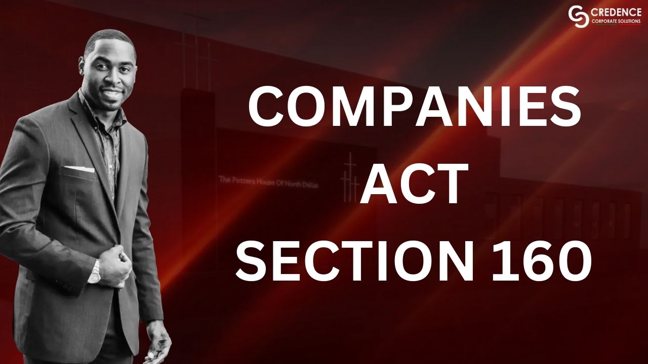 Companies Act Section 160