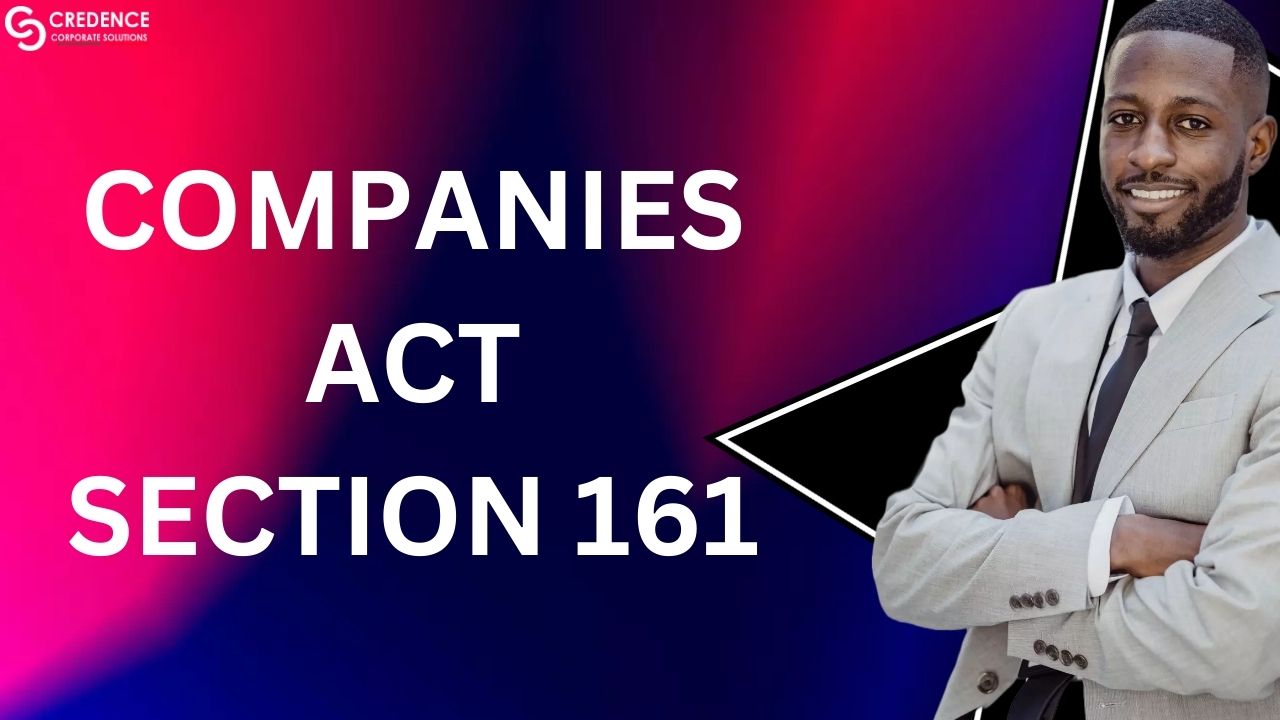 Companies Act Section 161