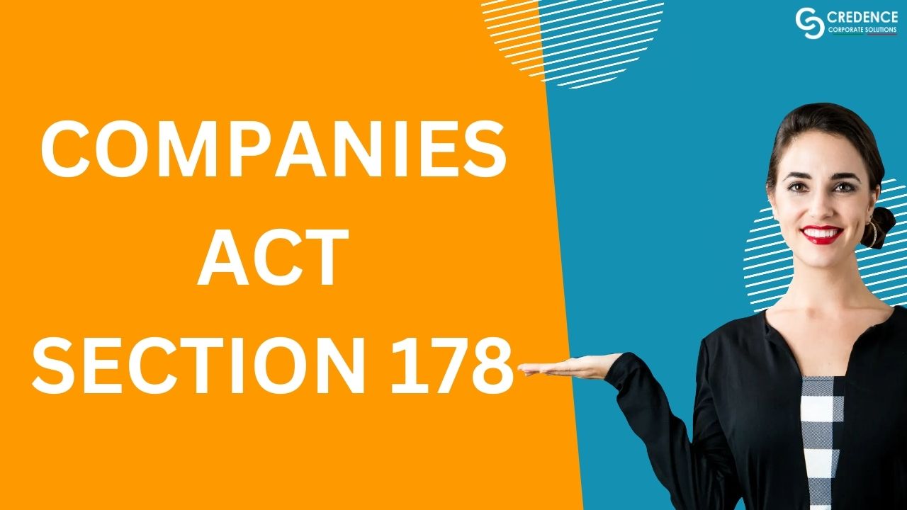 Companies Act Section 178