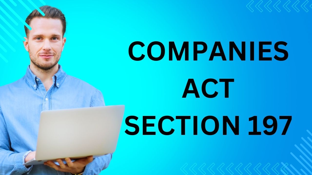 Companies Act Section 197