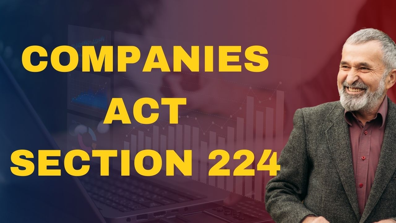 Companies Act Section 224