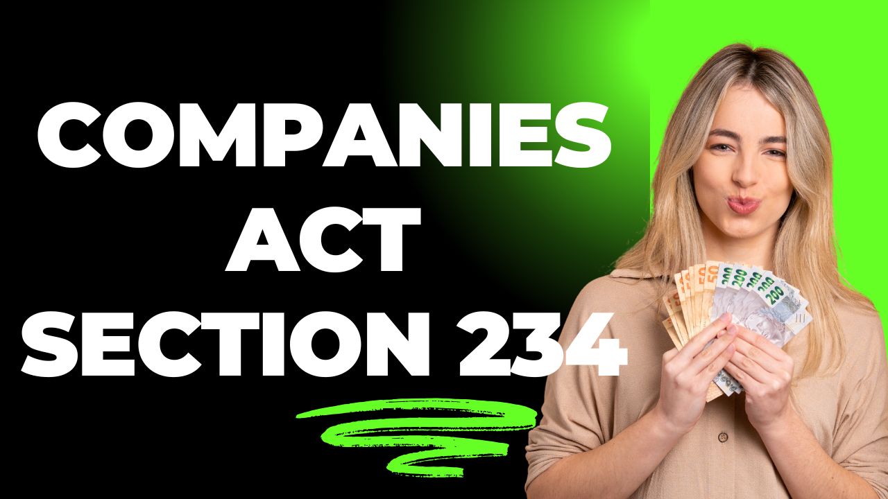 Companies Act Section 234