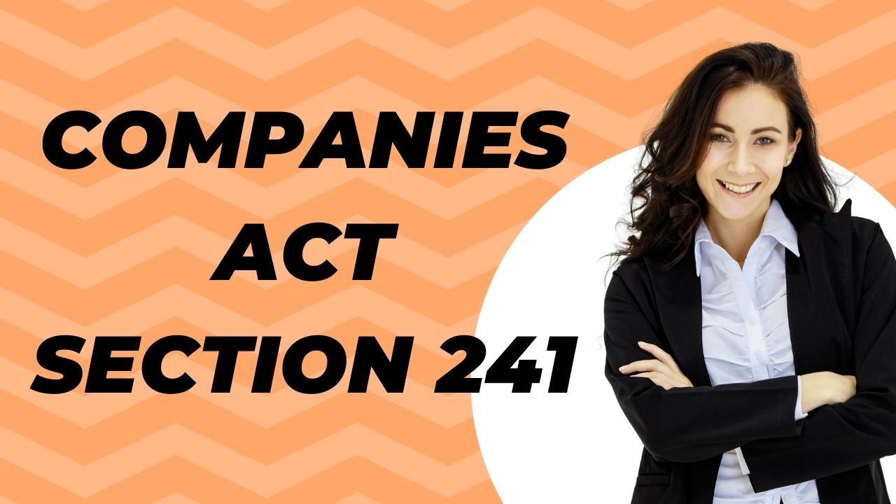 Companies Act Section 241