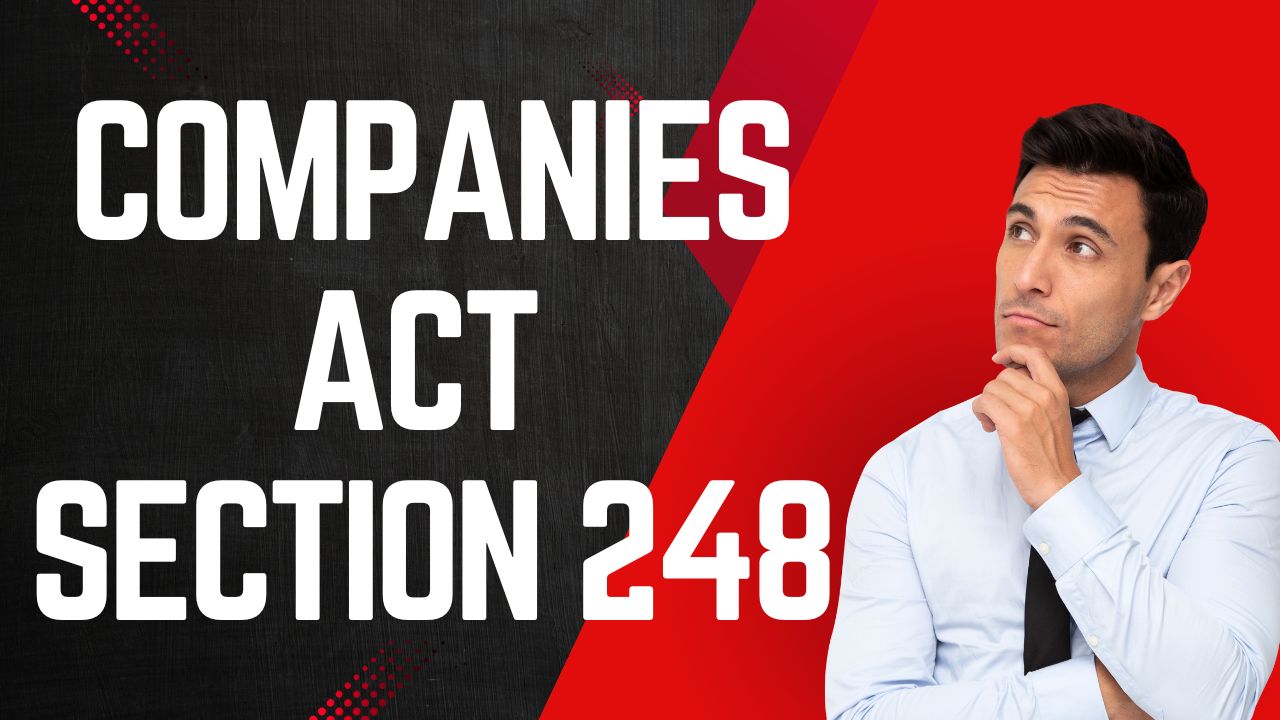 Companies Act Section 248
