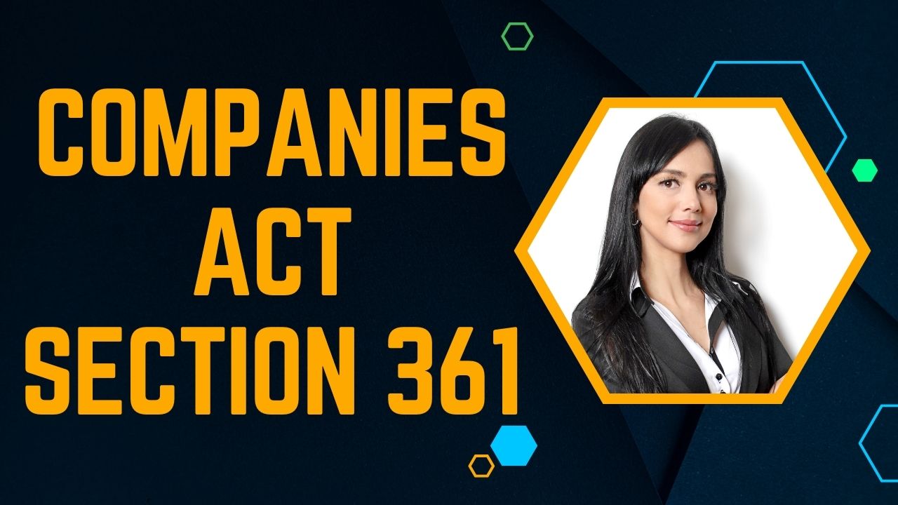 Companies Act Section 361