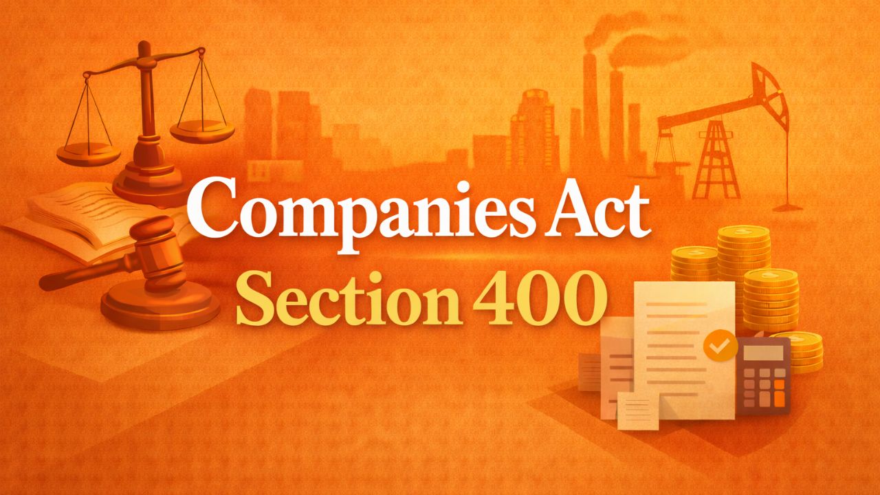 Companies Act Section 400