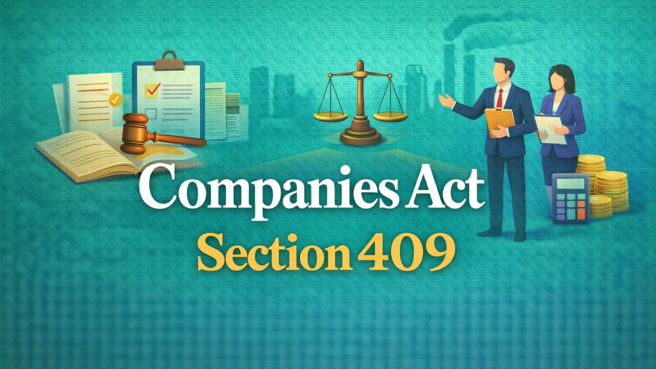 Companies Act Section 409