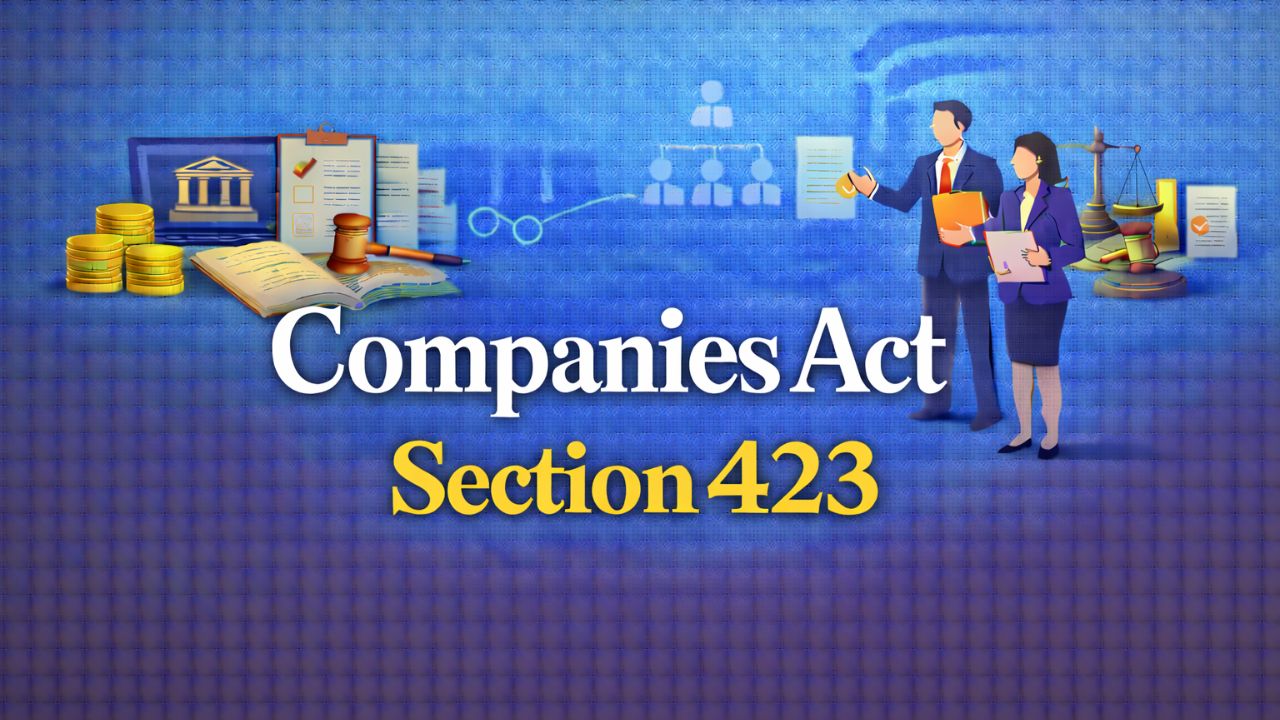 Companies Act Section 423