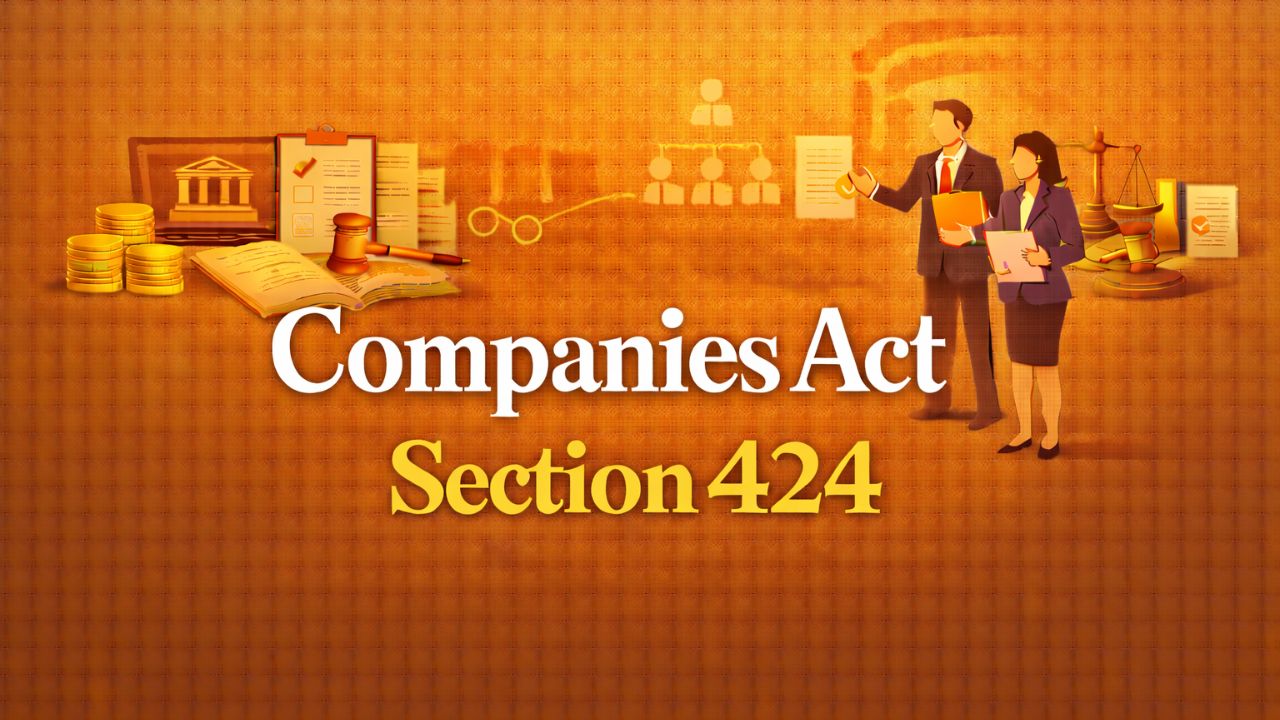 Companies Act Section 424