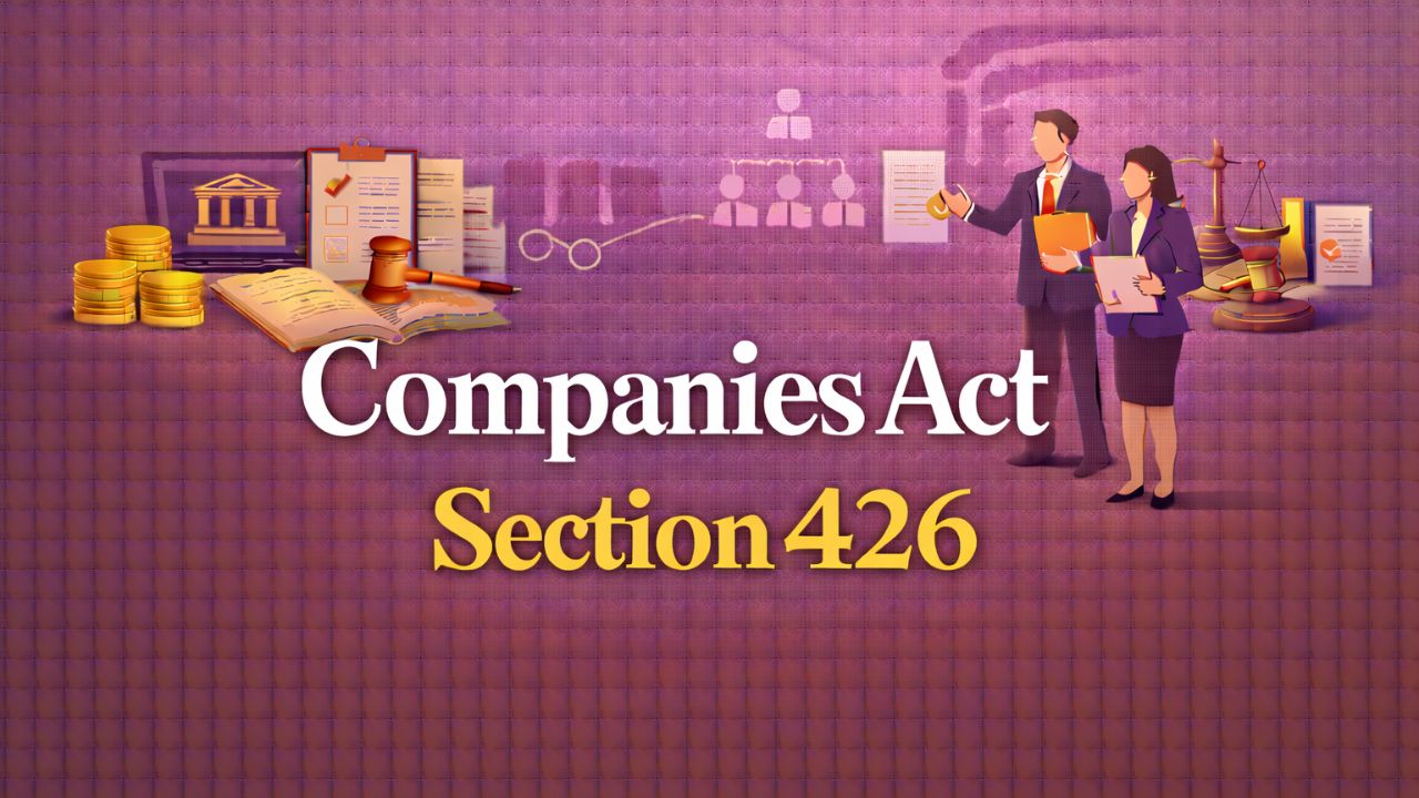 Companies Act Section 426