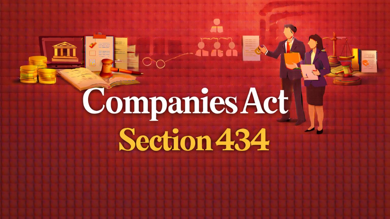 Companies Act Section 434