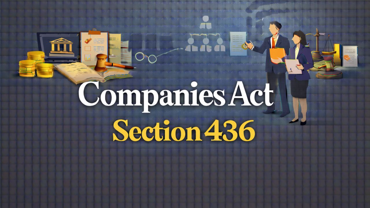 Companies Act Section 436