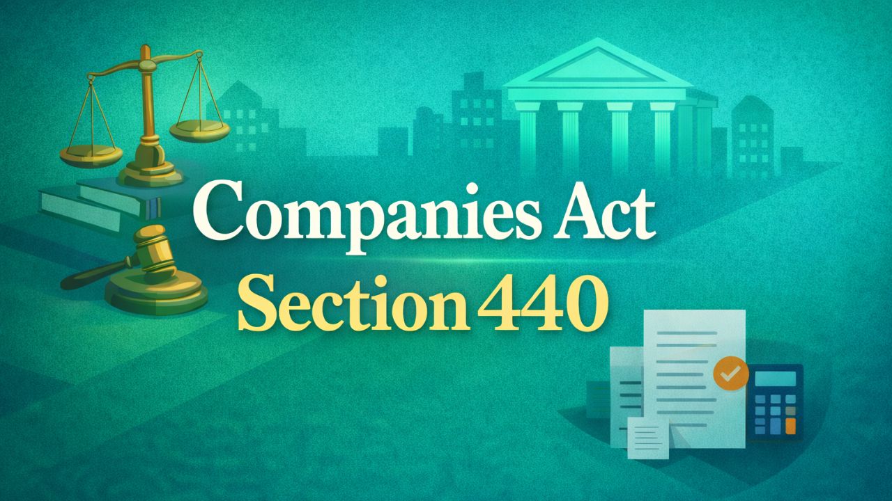 Companies Act Section 440