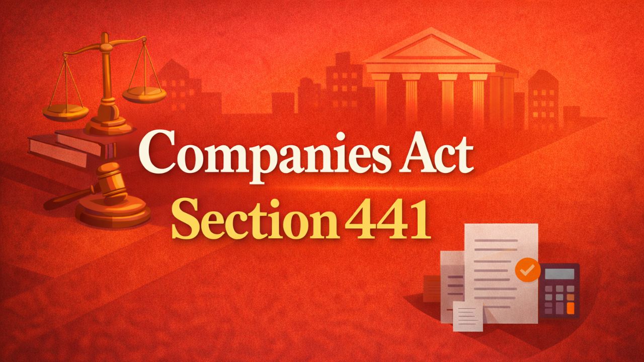 Companies Act Section 441