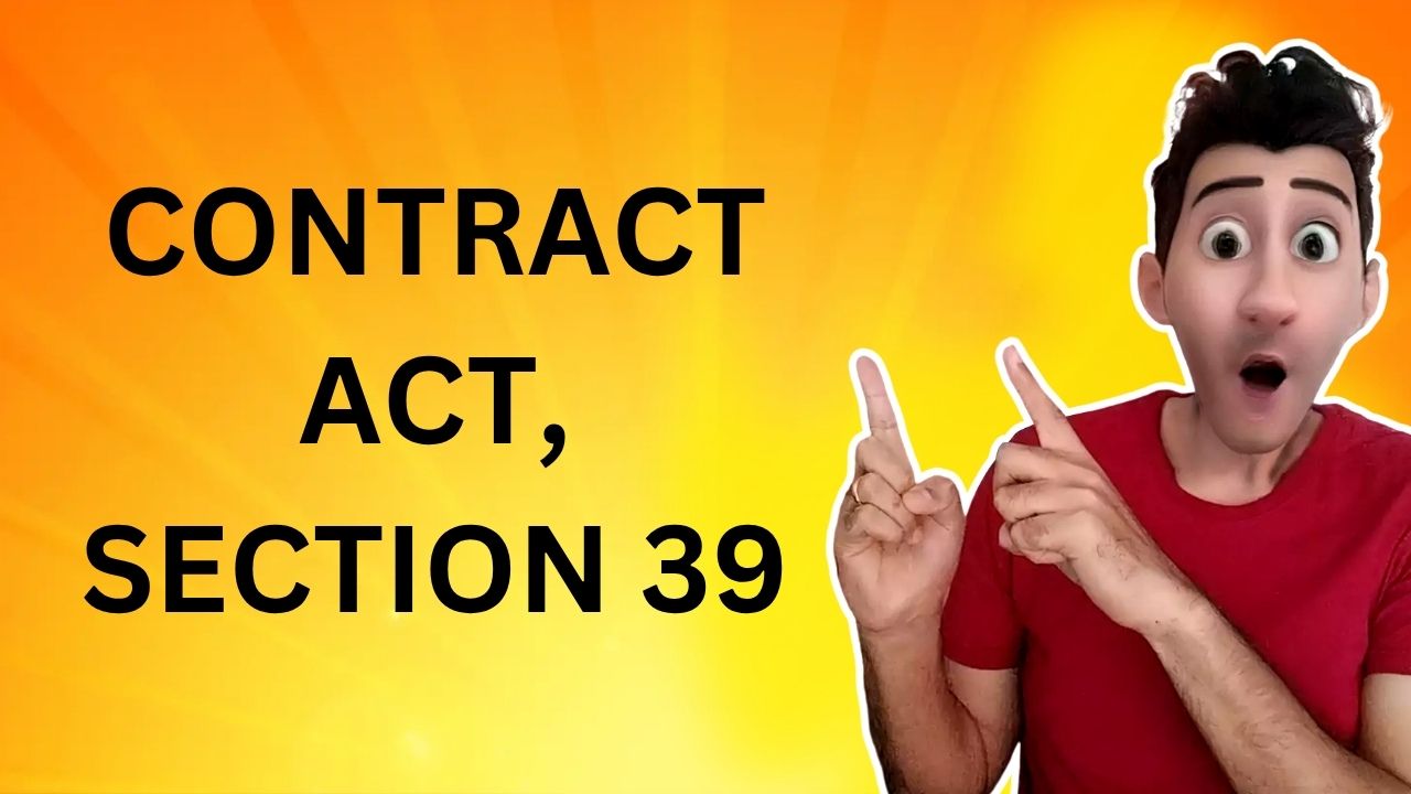 Contract Act, Section 39