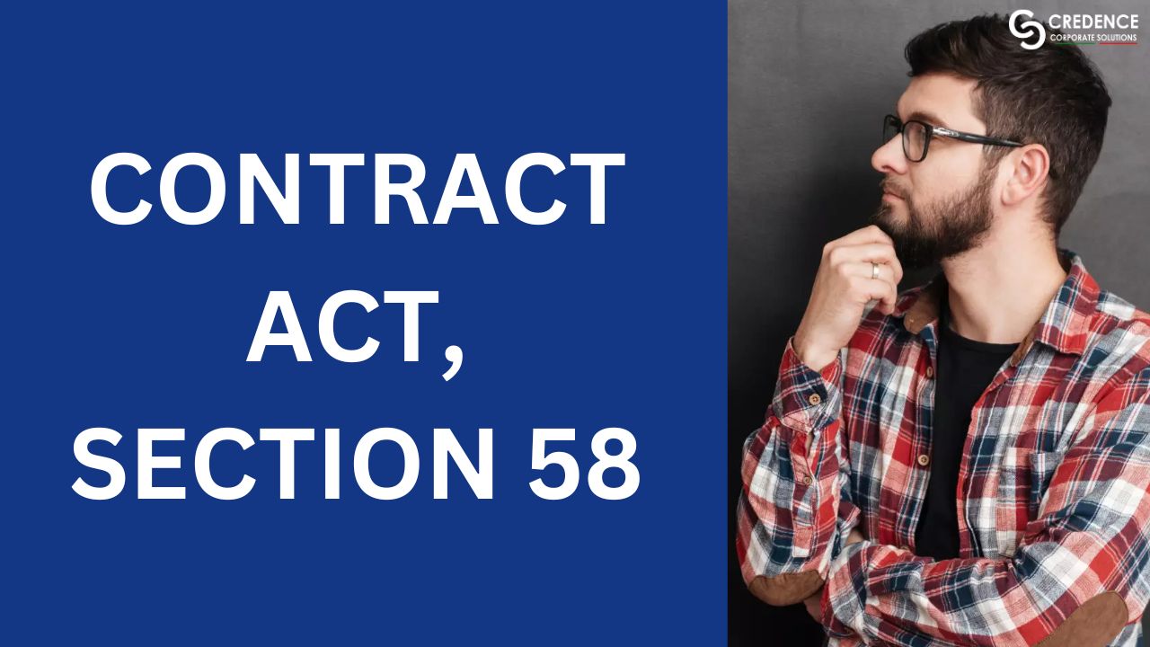 Contract Act, Section 58