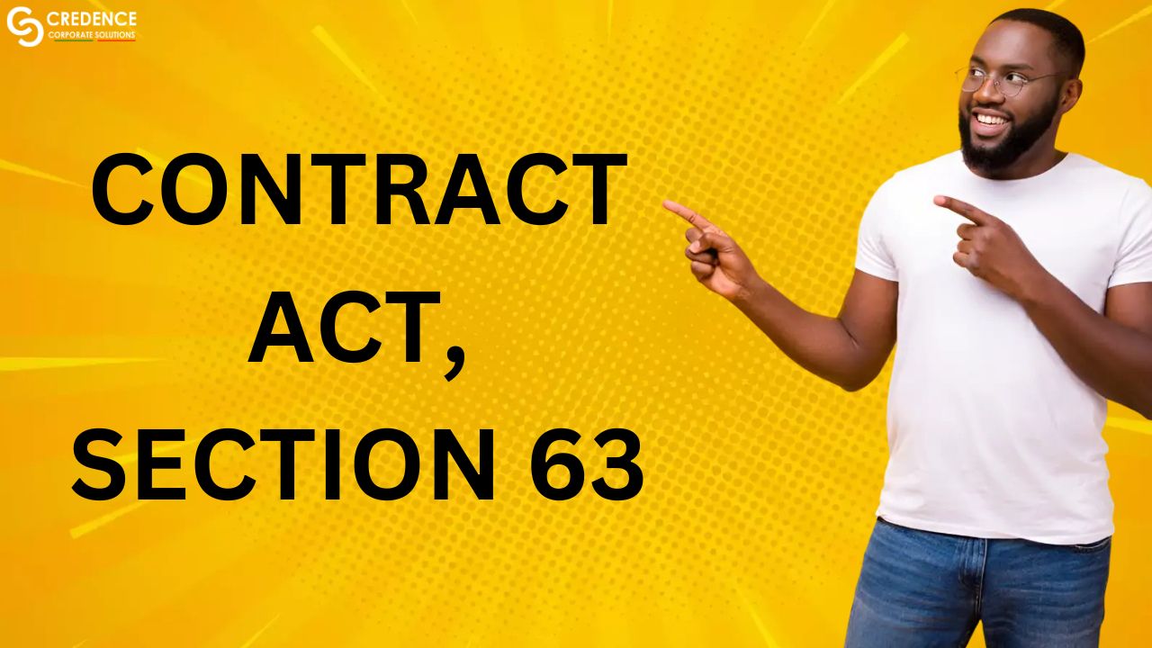 Contract Act, Section 63