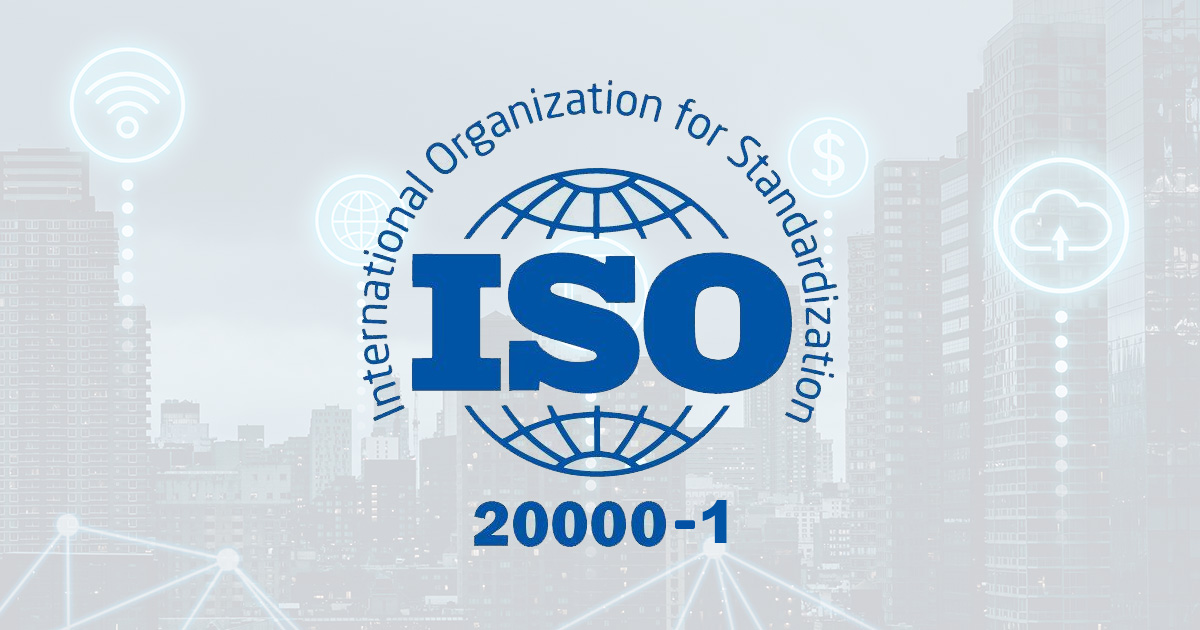ISO 20000-1 - Certification