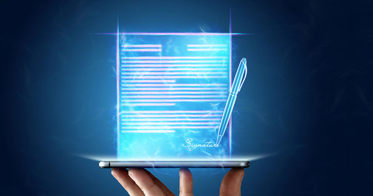 Organization DGFT signature with encryption