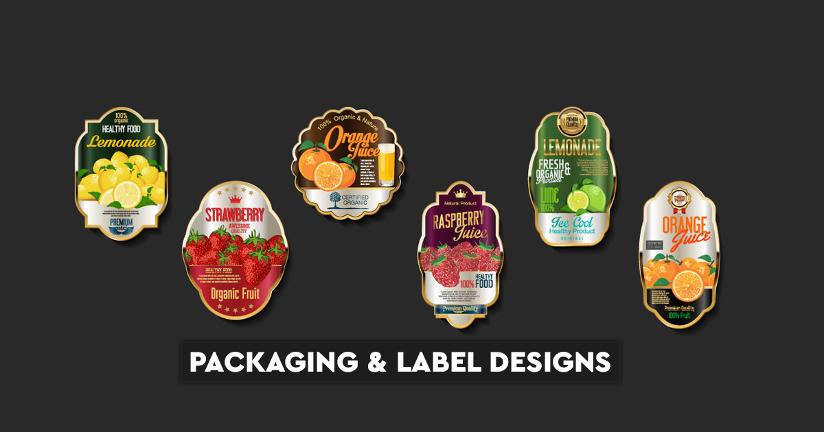 PACKAGING & LABEL DESIGNS